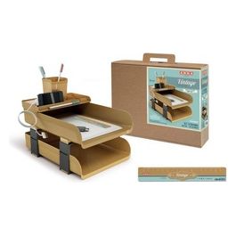 Set 5 Pezzi Scrivania Caramel