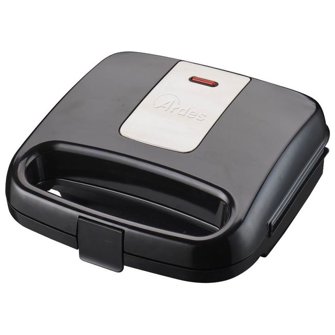 Ardes AR1S12 Sfizioso Bistecchiera Piastra Elettrica 750W piastre rigate antiaderenti rimovibili colore Nero