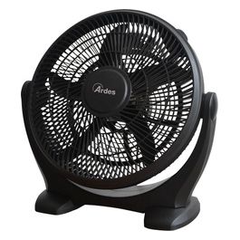 Ardes AR5A35 Ventilatore Portatile da Pavimento con 5 Pale 3 Velocità e Inclinazione Verticale della Testa Ventilatore Box Floor Nero