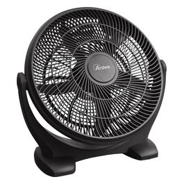 Ardes AR5A45 Ventilatore Portatile Grande Compatto ed Elegante da pavimento con 5 Pale 3 Velocità e Inclinazione Verticale della Testa Ventilatore Box Floor Nero