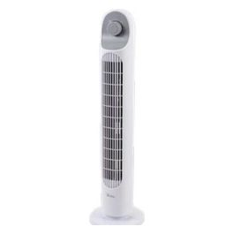 Ventilatore a Torre AR5T800 con 3 Velocità e Oscillazione Automatica Altezza 81cm Design Bianco per Comfort Ottimale