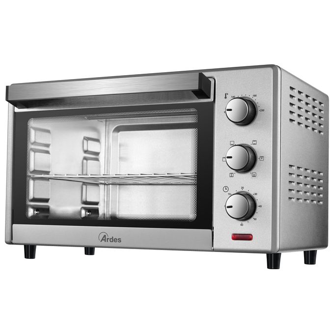 Ardes AR6226S GUSTAVO LIGHT Forno Elettrico 25 Litri Ventilato 6 Funzioni Luce 1500W Grigio