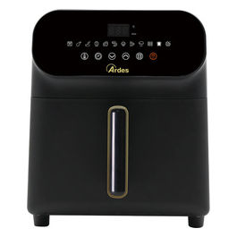 friggitrice ad aria Eldorada 6 litri 1700w display touch 12 programmi nero