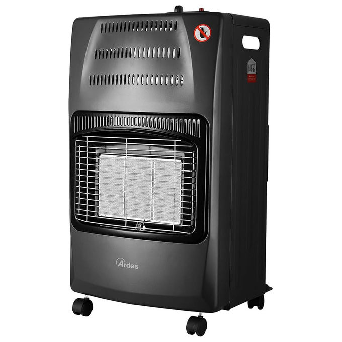 Ardes Boxer Flex AR383F Stufa a Gas Richiudibile a Infrarossi 3 Livelli di Potenza