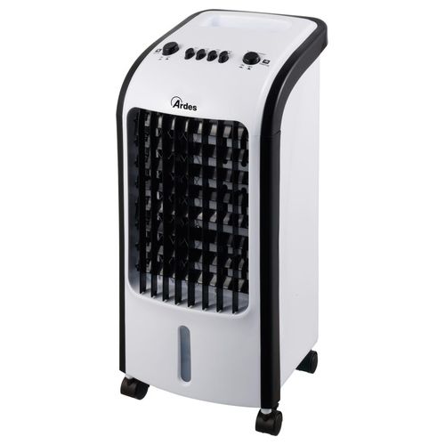 Ardes Eolo Mini Raffrescatore Umidificatore Evaporativo d'Ambiente 80W Bianco/Nero