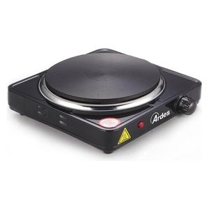 Ardes AR1F19 Piano Cottura Nero Superficie Piana Piastra Sigillata 1 Fornello(I)-image
