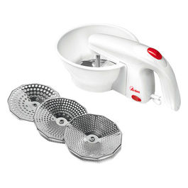 Ardes, Passaverdure Elettrico, 25W, Veggy, Con 3 Dischi Acciaio Inox