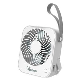 Ventilatore da Scrivania Usb Tauro 11cm 3 Pale con Piedini Antivibrazione per Uso Pratico e Confortevole