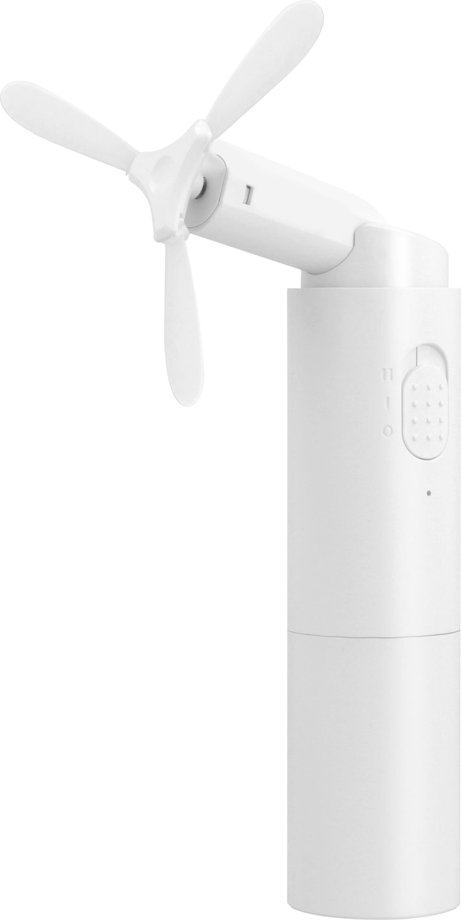 Area MINIFANPB20W Mini Ventilatore Bianco Portatile con Power Bank