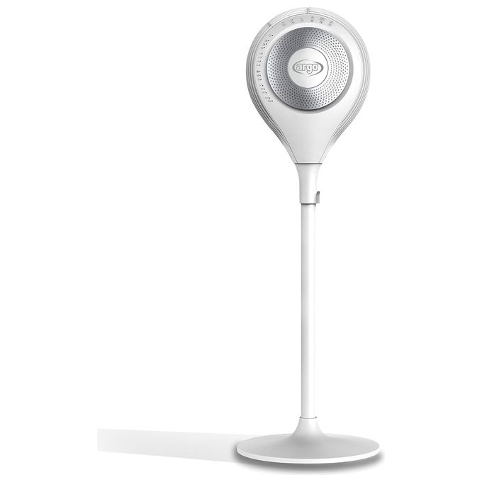 Argo Clima Genius Ventilatore Piantana Oscillante 65W Argento/Bianco