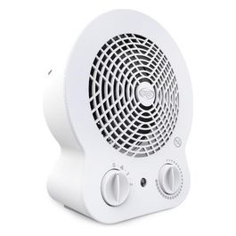 Argo Dori Ice Riscaldatore Ambiente Elettrico con Ventilatore Interno Bianco 2000W