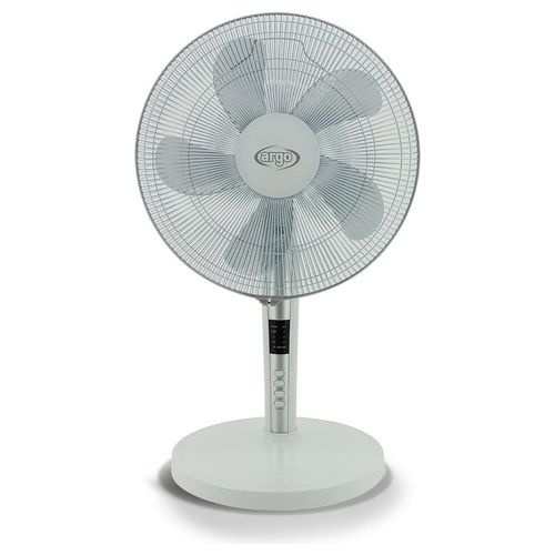 ARGO Tablo White Ventilatore da Tavolo Diametro 40 cm 5 Pale 3 Velocità Bianco