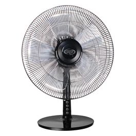 Argo Ventilatore da Tavolo 40cm 3 Velocita' Nero