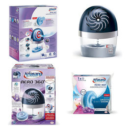 Assorbiumidità Aero 360° Kit con Ricarica Lavanda 450g Deumidificatore