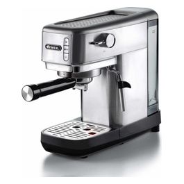 Ariete 1380 Macchina da Caffe' In Metallo 1300W 1.1 Litri Silver