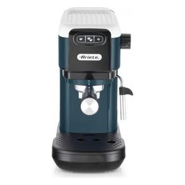 1399/11 Macchina Caffè Cialde e Caffé Macinato in Polvere Espresso Manuale con Erogatore di Vapore 2 Tazze colore Snow White