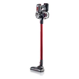 Scopa Elettrica Cordless e Aspirabriciole Alluminio/Rosso 120W con Capacità di 1 Litro per una Pulizia Efficiente