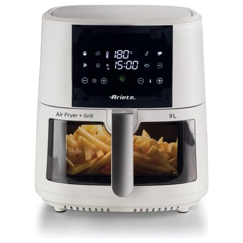 4630 Friggitrice ad Aria 9 Litri 1500 W Funzione Grill Bianco