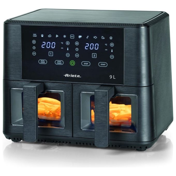Image of Ariete 4631 Friggitrice ad aria Doppia 9 Litri 2400W 11 programmi