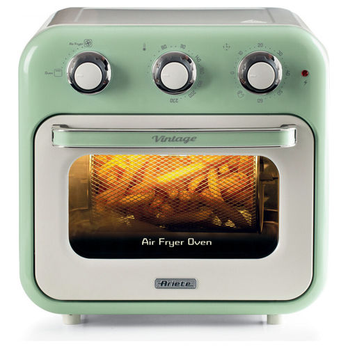 4632 Vintage Friggitrice ad aria 2in1 16 L 1400 W Timer 60 min Temperatura 80-230°C colore Verde