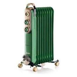 838 Radiatore a Olio Vintage 9 Elementi Riscaldanti 2000W Verde