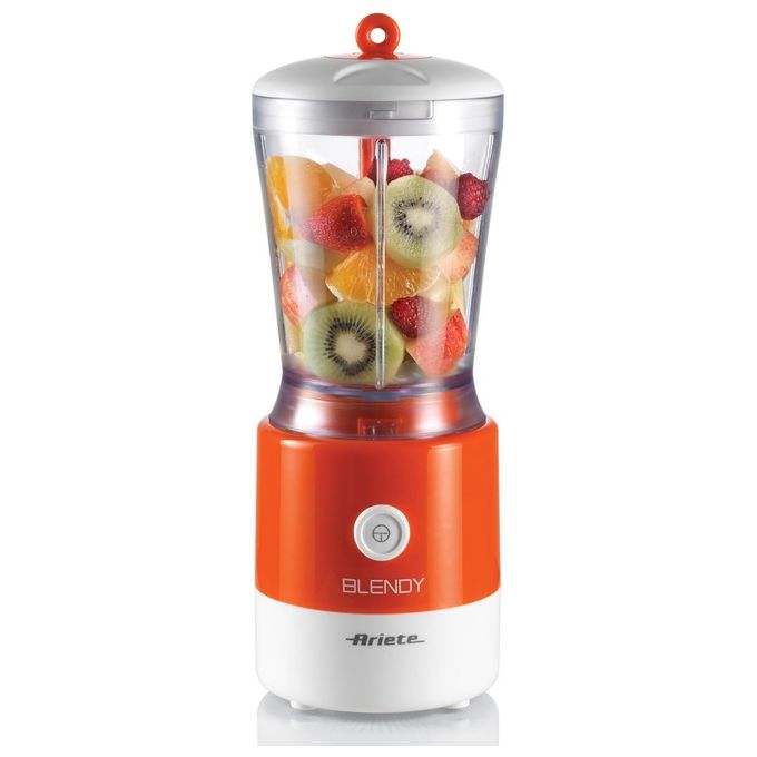 Ariete Blendy Frullatore da Tavolo 0,8 Litri Arancione/Bianco 350W
