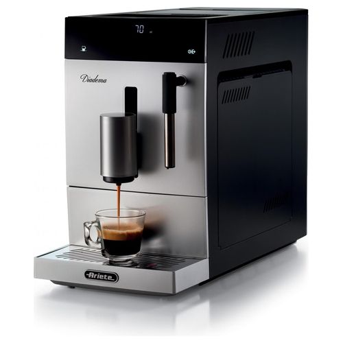 Ariete Diadema Silver Macchina da Caffe' Super Automatica 1350W 19bar Espresso Americano