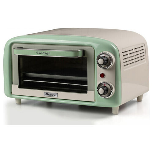 Forno Elettrico Vintage 3919 Verde 10L 800W Doppio Vetro Termostato 90-230°C
