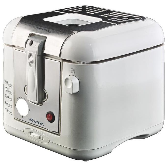 Ariete Friggitrice 2000w 2.9lt/cest.800gr Smontabile Inox