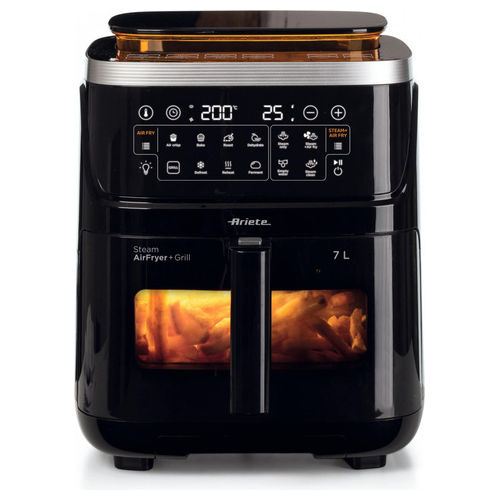 Friggitrice ad Aria 7L 1700W Vapore Grill Nero Modello 4636