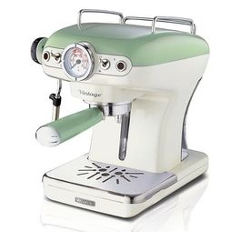 Ariete Macchina da caffe' Espresso 138914 Polvere + Cialde, Cappuccinatore, Verde