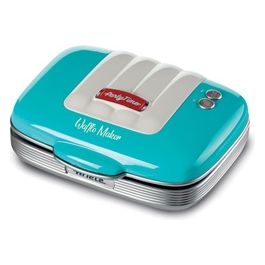 Waffle Maker Party Time Piastra per Waffle 700W Azzurro