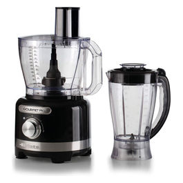 Robot da Cucina Gourmet Pro Moderna 1782 Nero 3L con Frullatore 2L 1000W