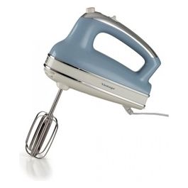 Sbattitore Elettrico Potenza 450W 5 Velocità 2 Fruste colore Celeste 1548 Vintage