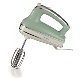 Sbattitore Elettrico Potenza 450W 5 Velocità 2 Fruste colore Verde 1548 Vintage