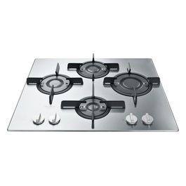 Ariston FTGHL 641 D/IX/HA Piano Cottura a Gas 4 Zone Griglie in Ghisa 60 cm Acciaio Inox