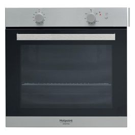 Hotpoint GA3 124 IX HA Forno gas da Incasso Capacita' 71 Litri Classe energetica A+ 2 programmi 60 cm Nero