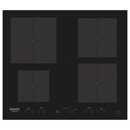Hotpoint Ariston KID 640 C Piano Cottura a Induzione in Vetroceramica 4 Zone FlexiZone Touch Control 60 cm Nero