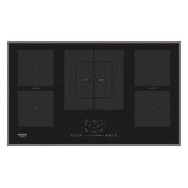 Ariston KIF 952 BXLD B Piano Cottura a Induzione in Vetroceramica 5 Zone FlexiZone Touch Control 90 cm Nero