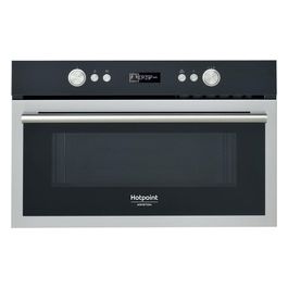 Hotpoint Ariston MD 664 IX HA Forno a Microonde Combinato da Incasso con Grill Capacita' 31 Litri Potenza 1000 W Funzione Crisp Display LED Acciaio Inox