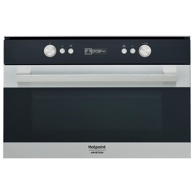 Hotpoint Ariston MD 764 IX HA Forno a Microonde Combinato da Incasso con Grill Capacita' 31 Litri Potenza 1000 W Funzione Crisp Display LED Acciaio In