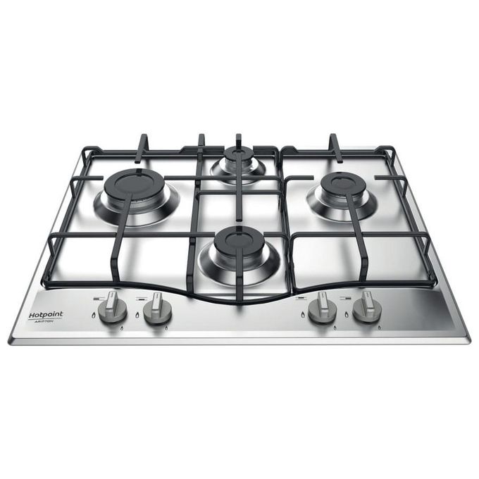 Hotpoint Piano Cottura a Gas 4 Zone 60 cm Acciaio Inox Modello PCN ...