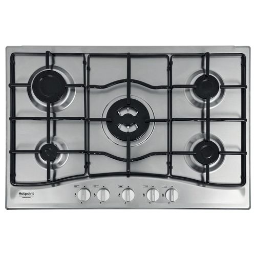 PCN 752 T/IX/HAR Piano cottura a gas 75 cm 5 fuochi 9250 W termocoppia accensione elettronica colore Inox