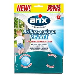 Arix Panno Microfibra Brilla e Asciuga Vetri