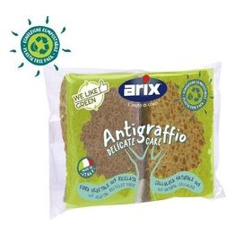 Arix Spugna Abrasiva Antigraffio 2 Pezzi Cellulosa Naturale 100%