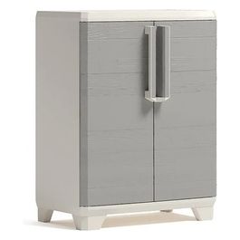 Armadi Linear Wood Tutto H.L.90 per Arredo Giardino in Legno Composito Resistente e Durevole per Esterni e Spazi Aperto