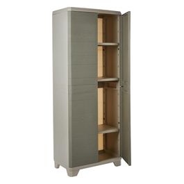 Armadi Linear Wood Portascope H173 Struttura Resistente e Design Raffinato per Esterni