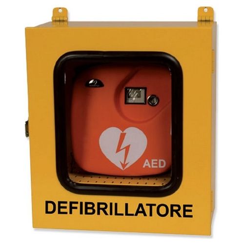 Armadietto Per Defibrillatori Con Allarme - Uso Esterno 1 pz.