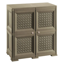 ARMADIO 2 MODULI CON ANTE TRAF. colore WENGE