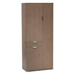 Armadio Con 3 Ante E 1 Cassetto Rovere Grigio